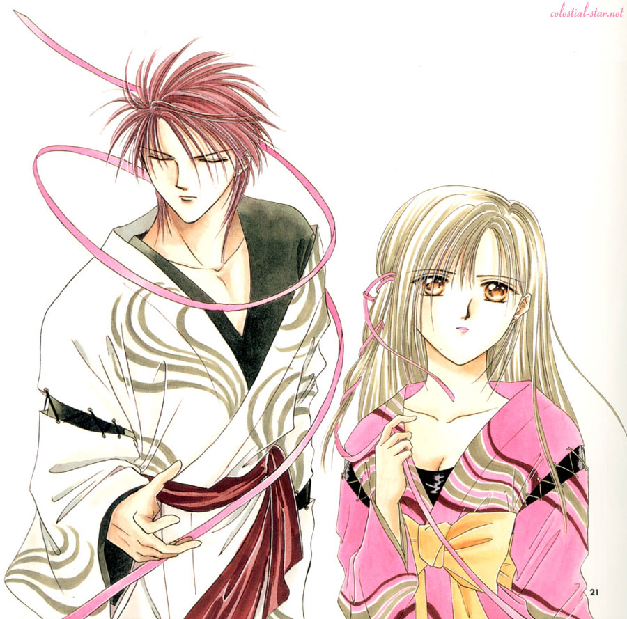 Ayashi no Ceres illustrations image by Yuu Watase