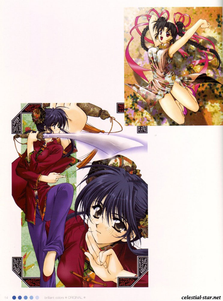 Brilliant colors image by Misato Mitsumi and Amaduyu Tatsuki