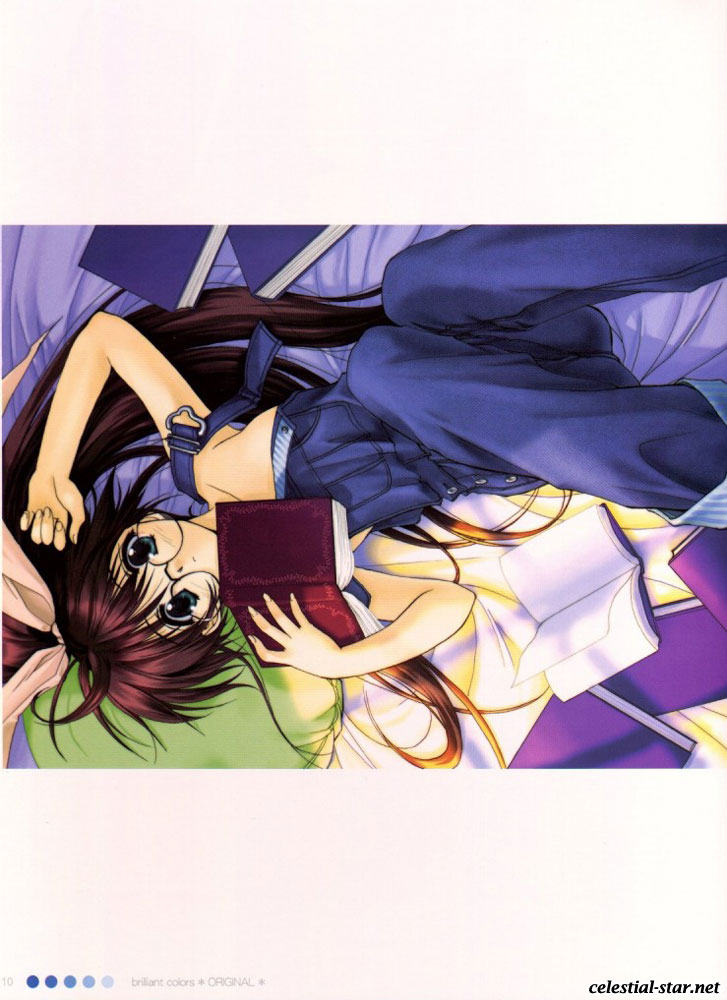 Brilliant colors image by Misato Mitsumi and Amaduyu Tatsuki