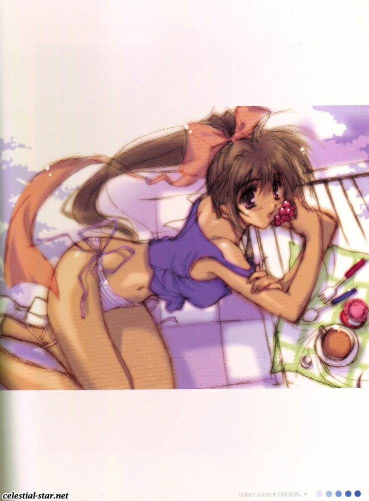 Brilliant colors image by Misato Mitsumi and Amaduyu Tatsuki