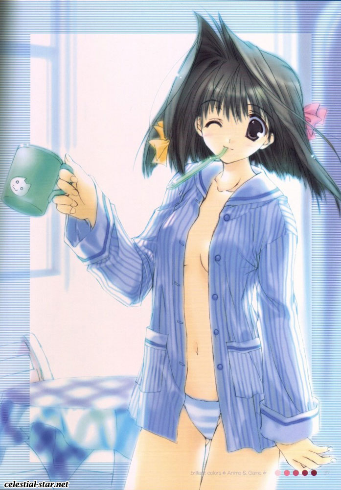Brilliant colors image by Misato Mitsumi and Amaduyu Tatsuki