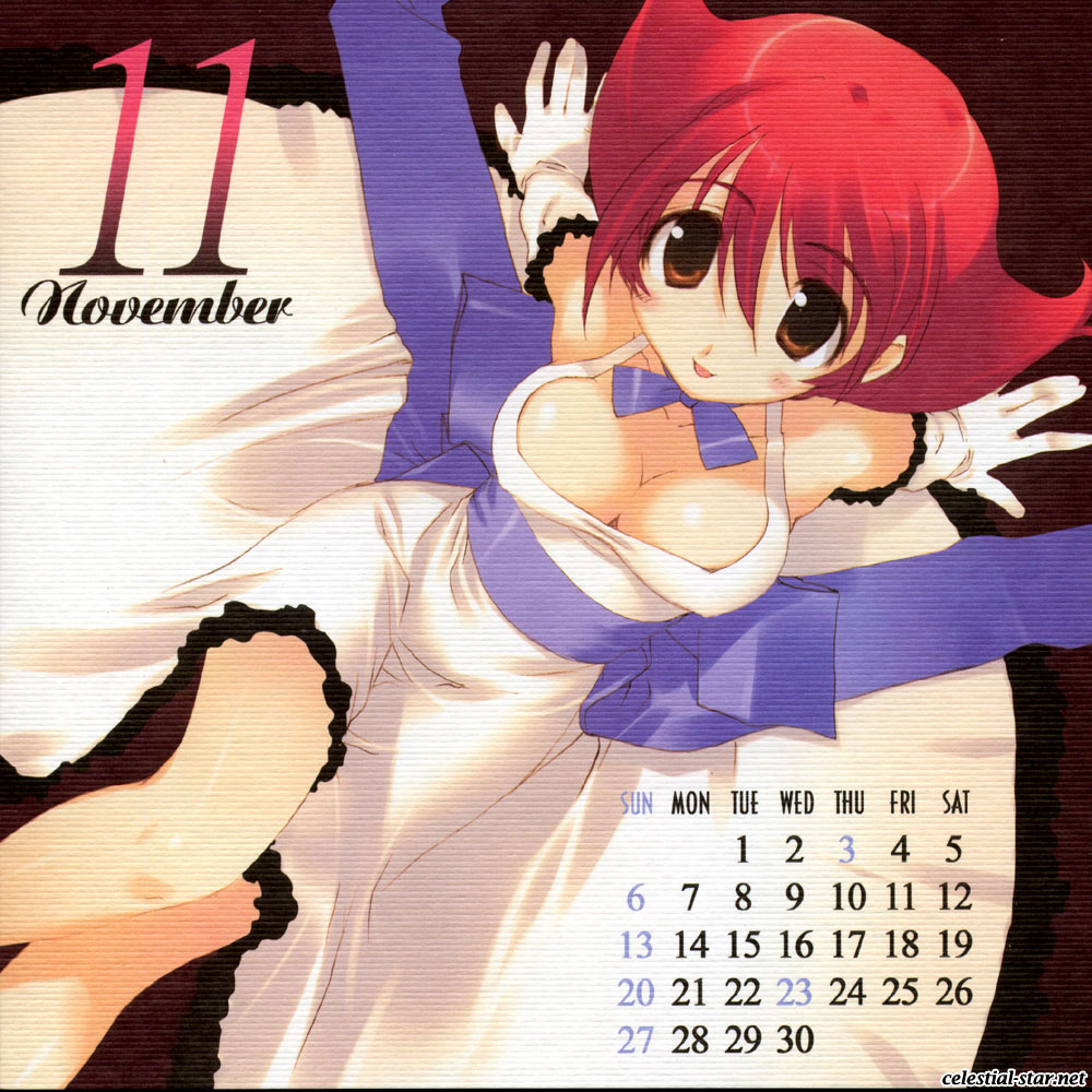 Misato Mitsumi and Tatsuki Amaduyu 2005 Calendar image by Misato Mitsumi and Tatsuki Amaduyu