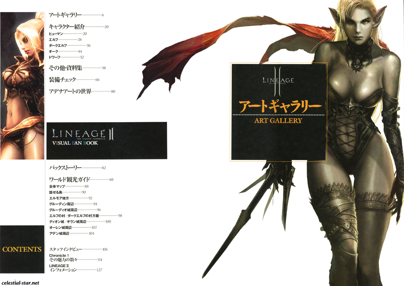 Lineage II The chaotic chronicle fan book image by NCsoft Corporation