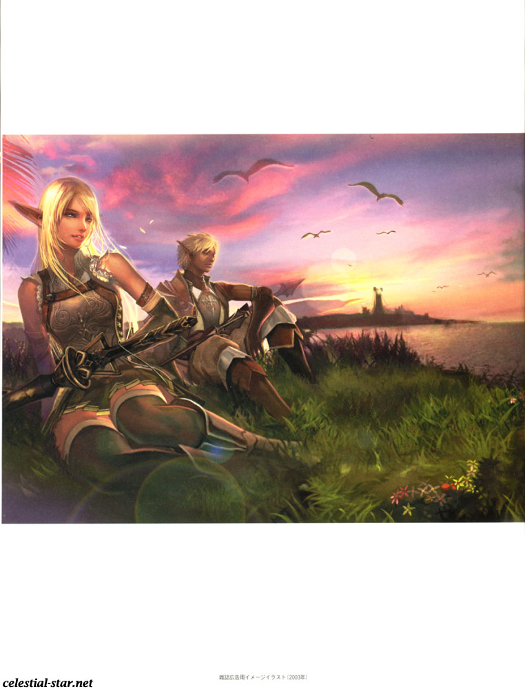 Lineage II The chaotic chronicle fan book image by NCsoft Corporation