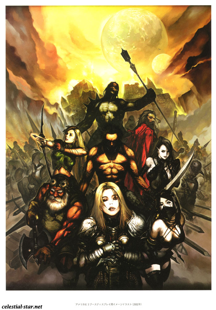 Lineage II The chaotic chronicle fan book image by NCsoft Corporation