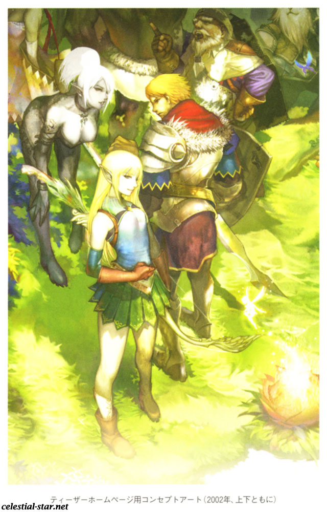Lineage II The chaotic chronicle fan book image by NCsoft Corporation