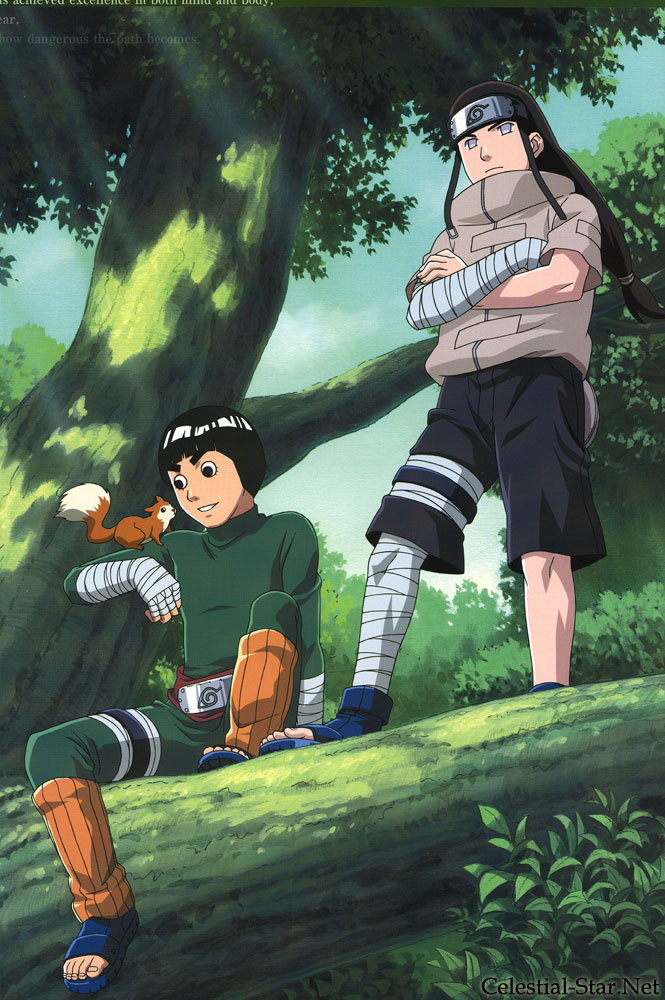 Naruto 2004 calendar image by Masashi Kishimoto