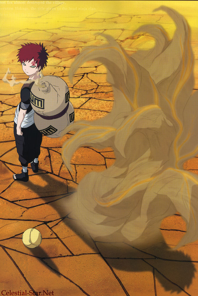 Naruto 2004 calendar image by Masashi Kishimoto