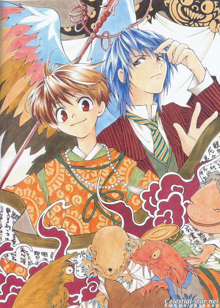 Tactics illustration works image by Kinoshita Sakura and Higashiyama Kazuko