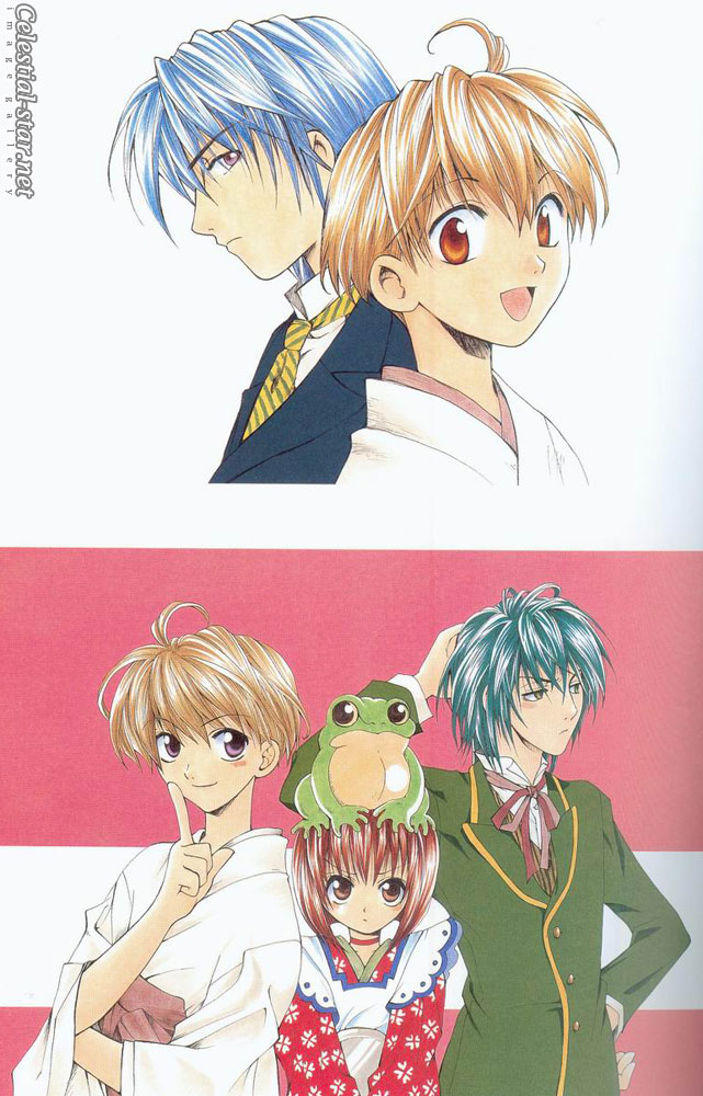 Tactics illustration works image by Kinoshita Sakura and Higashiyama Kazuko