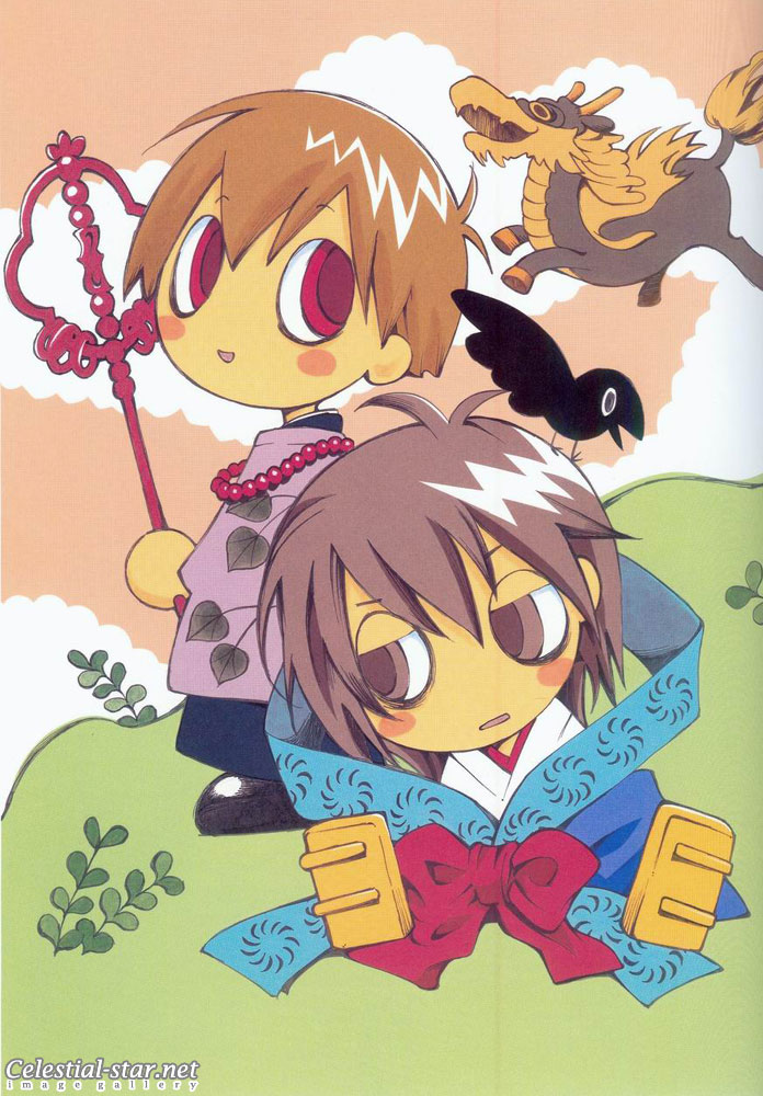 Tactics illustration works image by Kinoshita Sakura and Higashiyama Kazuko