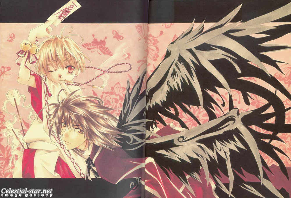 Tactics illustration works image by Kinoshita Sakura and Higashiyama Kazuko