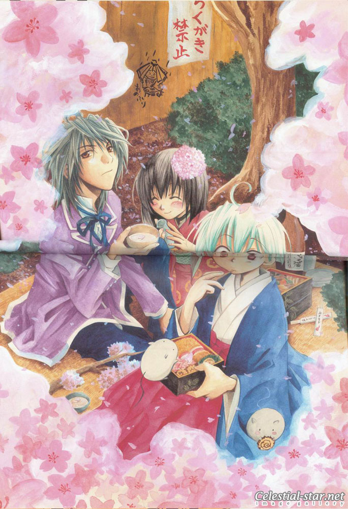Tactics illustration works image by Kinoshita Sakura and Higashiyama Kazuko