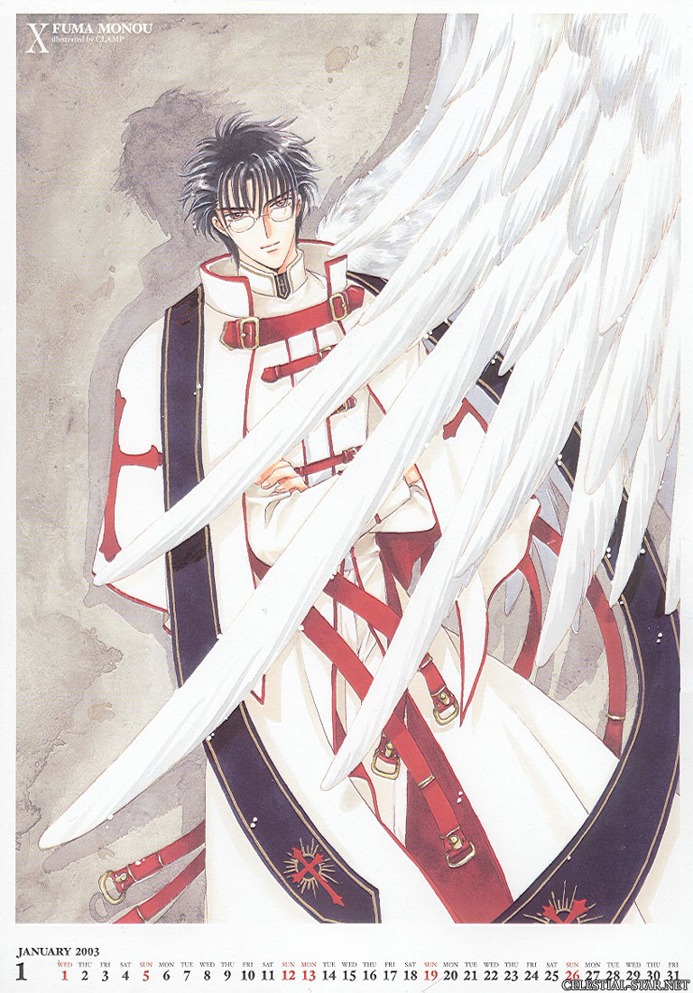 X-1999 2003 Calendar image by Clamp