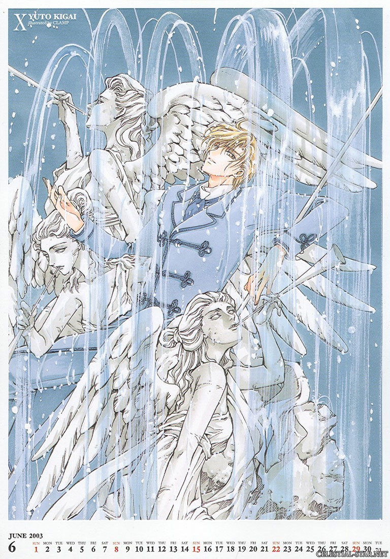 X-1999 2003 Calendar image by Clamp