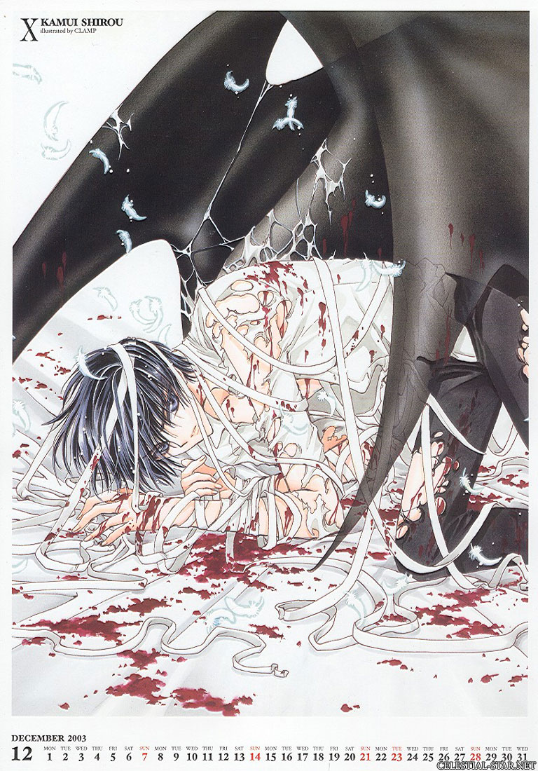 X-1999 2003 Calendar image by Clamp
